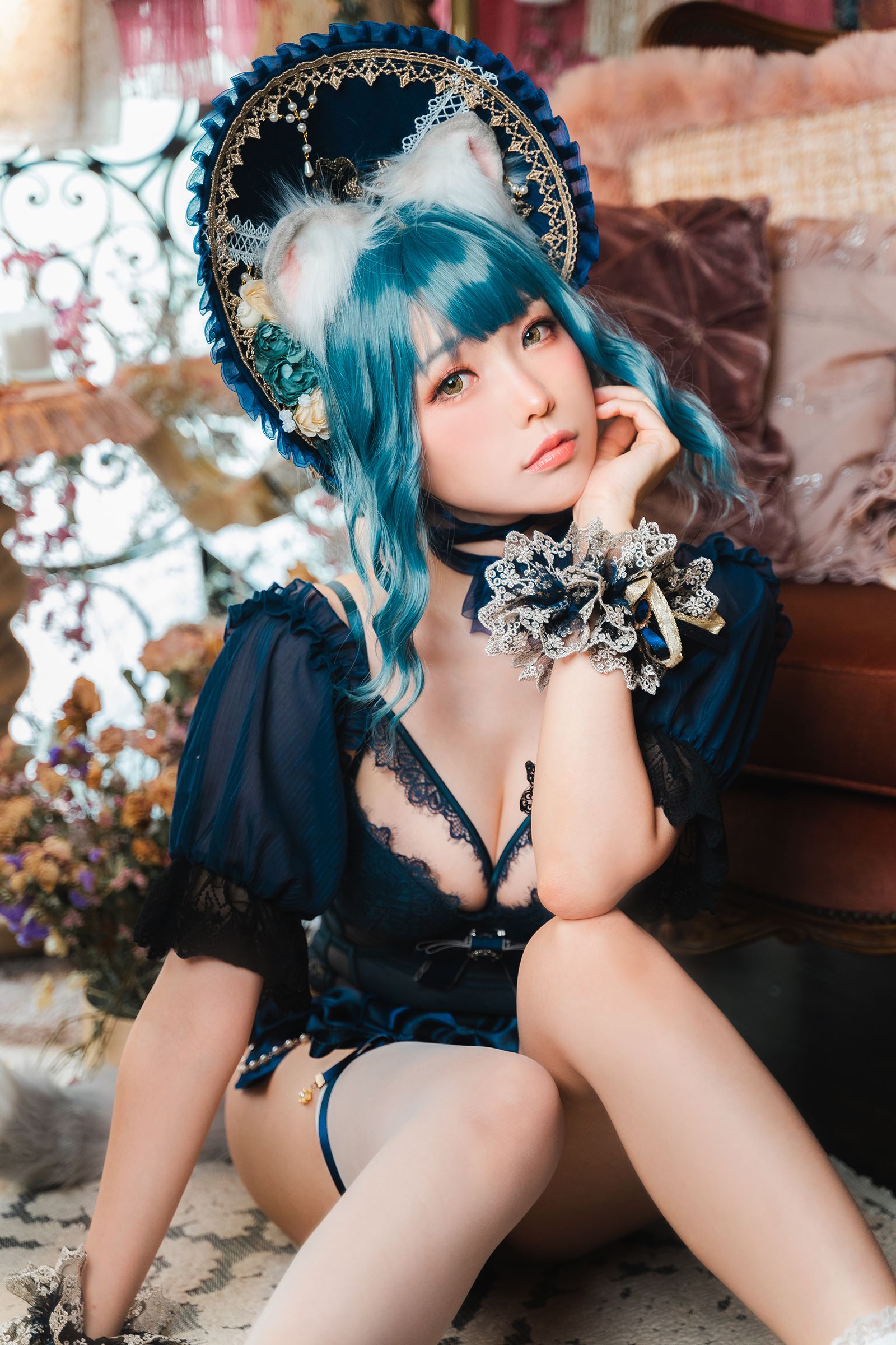 ElyEE子Vol.095 Scottish Fold Cat Doll（折耳猫少女人形）(42)